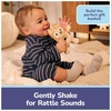 image:imageGUND Official Bluey Plush Ring Rattle Bluey Baby Rattle Sensory Toy for Babies Blue 6Bingo