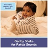 image:imageGUND Official Bluey Plush Ring Rattle Bluey Baby Rattle Sensory Toy for Babies Blue 6Bluey