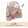 image:imageGUND Original Snuffles Teddy Bear Premium Stuffed Animal for Ages 1 and Up Pink 10Pink