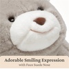 image:imageGUND Original Snuffles Teddy Bear Stuffed Animal Plush Toy for Ages 1 and Up Purple 10Snuffles Gray