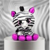 image:imageGUND PLushes Designer Fashion Pets Alexia Zara Zebra Stuffed Animal BlackWhite 6