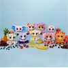 image:imageGUND PLushes Pets Juicy Jam Collection Katelyn Blume Monkey Stuffed Animal Multicolor 6Valencia Doro Giraffe 6