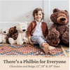 image:imageGUND Philbin Classic Teddy Bear Premium Stuffed Animal for Ages 1 and Up Beige 18Jumbo Philbin Brown 29