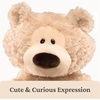 image:imageGUND Philbin Classic Teddy Bear Premium Stuffed Animal for Ages 1 and Up Beige 18Philbin Beige 18