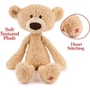 image:imageGUND Philbin Classic Teddy Bear Premium Stuffed Animal for Ages 1 and Up Chocolate Brown 18Toothpick