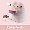 image:imageGUND Pusheen Bento Box Snackable Plush Squishy Toy Collectible Plush Toy Food Plushies Stuffed Animal for Ages 8 and Up Gray 95