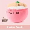 image:imageGUND Pusheen Bento Katsu Rice Bowl Plush Squishy Toy Collectible Plush Toy Food Plushies Stuffed Animal for Ages 8 and Up Pink 6