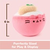 image:imageGUND Pusheen Bento Katsu Rice Bowl Plush Squishy Toy Collectible Plush Toy Food Plushies Stuffed Animal for Ages 8 and Up Pink 6