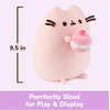 image:imageGUND Pusheen Cherry Macaron Squisheen Plush Squishy Toy Collectible Dessert Food Toy Cat Stuffed Animal for Ages 8 and Up Pink 95