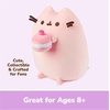 image:imageGUND Pusheen Cherry Macaron Squisheen Plush Squishy Toy Collectible Dessert Food Toy Cat Stuffed Animal for Ages 8 and Up Pink 95