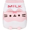 image:imageGUND Pusheen Chocolate Milk Plush Cat Stuffed Animal for Ages 8 and Up BrownWhite 6Strawberry Milk