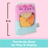 image:imageGUND Pusheen Gamer Chips with Removable Mini Plushies Toy Tortilla Chips Food Plushies Gaming Decor Stuffed Animals for Ages 8 and Up Pink 8