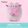 image:imageGUND Pusheen Gamer Plush Squishy Toy Collectible Plush Toy Gaming Decor Stuffed Animal for Ages 8 and Up Gray 95Pusheen Gamer