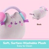 image:imageGUND Pusheen Gamer Plush Squishy Toy Collectible Plush Toy Gaming Decor Stuffed Animal for Ages 8 and Up Gray 95Pusheen Gamer With Headphone
