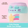 image:imageGUND Pusheen Gamer Pop Sip Plush Collectible Energy Drink Plush Toy Food Plushies Gaming Decor Stuffed Animal for Ages 8 and Up Blue 6
