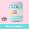 image:imageGUND Pusheen Gamer Pop Sip Plush Collectible Energy Drink Plush Toy Food Plushies Gaming Decor Stuffed Animal for Ages 8 and Up Blue 6
