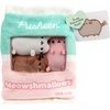 image:imageGUND Pusheen Meowshmallows Bag of Treats with Removable Mini Plush Stuffed Animals for Ages 8 and Up PinkGreen 75