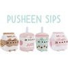 image:imageGUND Pusheen Strawberry Milk Plush Cat Stuffed Animal for Ages 8 and Up PinkWhite 6Strawberry Milk