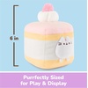 image:imageGUND Pusheen Strawberry Sponge Cake Plush Squishy Toy Collectible Toy Dessert Plush Cat Stuffed Animal for Ages 8 and Up Pink 6