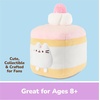 image:imageGUND Pusheen Strawberry Sponge Cake Plush Squishy Toy Collectible Toy Dessert Plush Cat Stuffed Animal for Ages 8 and Up Pink 6