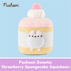 image:imageGUND Pusheen Strawberry Sponge Cake Plush Squishy Toy Collectible Toy Dessert Plush Cat Stuffed Animal for Ages 8 and Up Pink 6