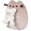 image:imageGUND Pusheen with Kai Bear Plush Stuffed Animal Cat with Teddy Bear for Ages 8 and Up 95 GrayMulti Color