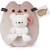 image:imageGUND Pusheen with Kai Bear Plush Stuffed Animal Cat with Teddy Bear for Ages 8 and Up 95 GrayMulti Color