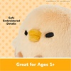 image:imageGUND Sanrio Gudetama The Lazy Egg Plush Toy Gudetama with Sunglasses Stuffed Animal for Ages 1 and Up Yellow 5Chick Gudetama