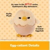 image:imageGUND Sanrio Gudetama The Lazy Egg Plush Toy Gudetama with Sunglasses Stuffed Animal for Ages 1 and Up Yellow 5Chick Gudetama