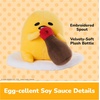 image:imageGUND Sanrio Gudetama The Lazy Egg Plush Toy Gudetama with Sunglasses Stuffed Animal for Ages 1 and Up Yellow 5Soy Gudetama