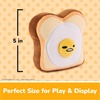 image:imageGUND Sanrio Gudetama The Lazy Egg Stuffed Animal Gudetama Egg Toast Plush Toy for Ages 1 and Up 5