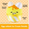 image:imageGUND Sanrio Gudetama The Lazy Egg Stuffed Animal Gudetama Ice Cream Cup Plush Toy for Ages 1 and Up 9