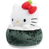 image:imageGUND Sanrio Hello Kitty Sashimi Plush Premium Stuffed Animal for Ages 1 and Up RedWhite 6Gund Glc Sanrio Hk 10in Sushi Roll 10