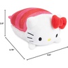 image:imageGUND Sanrio Hello Kitty Sashimi Plush Premium Stuffed Animal for Ages 1 and Up RedWhite 6Gund Glc Sanrio Hk 6in Sashimi Roll 6