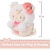 image:imageGUND Sanrio Official Hello Kitty Caf Latte Teddy Bear Plush Collectible Plush Toy Stuffed Animal for Ages 1 and Up White 6
