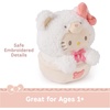 image:imageGUND Sanrio Official Hello Kitty Caf Latte Teddy Bear Plush Collectible Plush Toy Stuffed Animal for Ages 1 and Up White 6