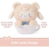 image:imageGUND Sanrio Official Hello Kitty and Friends Cinnamoroll Caf Latte Teddy Bear Plush Collectible Plush Toy Stuffed Animal for Ages 1 and Up 6