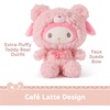 image:imageGUND Sanrio Official Hello Kitty and Friends My Melody Caf Latte Teddy Bear Plush Collectible Plush Toy Stuffed Animal for Ages 1 and Up Pink 10