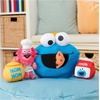 image:imageGUND Sesame Street Furry Friends Forever Soft Book Premium Plush Sensory Toy for Ages 1 and Up Blue 6Multi Color