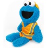 image:imageGUND Sesame Street Official Construction Worker Cookie Monster Muppet Plush Premium Plush Toy for Ages 1 amp Up BlueOrange 13Construction Worker Cookie Monster