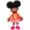 image:imageGUND Sesame Street Official Gabrielle Plush Premium Plush Doll for Ages 1 amp Up 13Colorful PinkOrange Gabrielle
