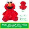 image:imageGUND Sesame Street Official Oh So Snuggly Elmo Plush Plush Muppet Sensory Toy Sesame Street Stuffed Animals for Babies and Infants Red 125