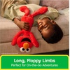 image:imageGUND Sesame Street Official Toothpick Elmo Plush Plush Muppet Sensory Toy Sesame Street Stuffed Animals Kids Gifts Red 15