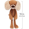 image:imageGUND TakeAlong Friends Plush Curtsy Ballerina Bunny Bunny Stuffed Animal for Ages 0 and Up Pink 15BrownCream Masi Puppy Dog
