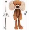 image:imageGUND TakeAlong Friends Plush Curtsy Ballerina Bunny Bunny Stuffed Animal for Ages 0 and Up Pink 15BrownCream Masi Puppy Dog