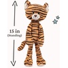 image:imageGUND TakeAlong Friends Plush Curtsy Ballerina Bunny Bunny Stuffed Animal for Ages 0 and Up Pink 15OrangeBlack Effe Tiger