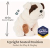 image:imageGUND Toast Bulldog Puppy Plush Stuffed Animal Dog for Ages 0 and Up 10 BrownWhite