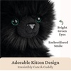 image:imageGUND Xavier Kitten Plush Premium Cat Stuffed Animal for Ages 1 and Up Black 9Kitten Black 9