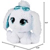image:imagePLushes Designer Fashion Pets Bianca Blings Premium Puppy Dog Stuffed Animal White and Blue 9Bianca Blings 9