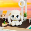 image:imagePLushes Designer Fashion Pets Catalina Monroe Premium Poodle Puppy Stuffed Animal White and Gold 6